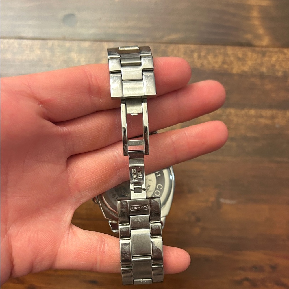 Coach Silver Stainless Steel Watch - Picture 7 of 12